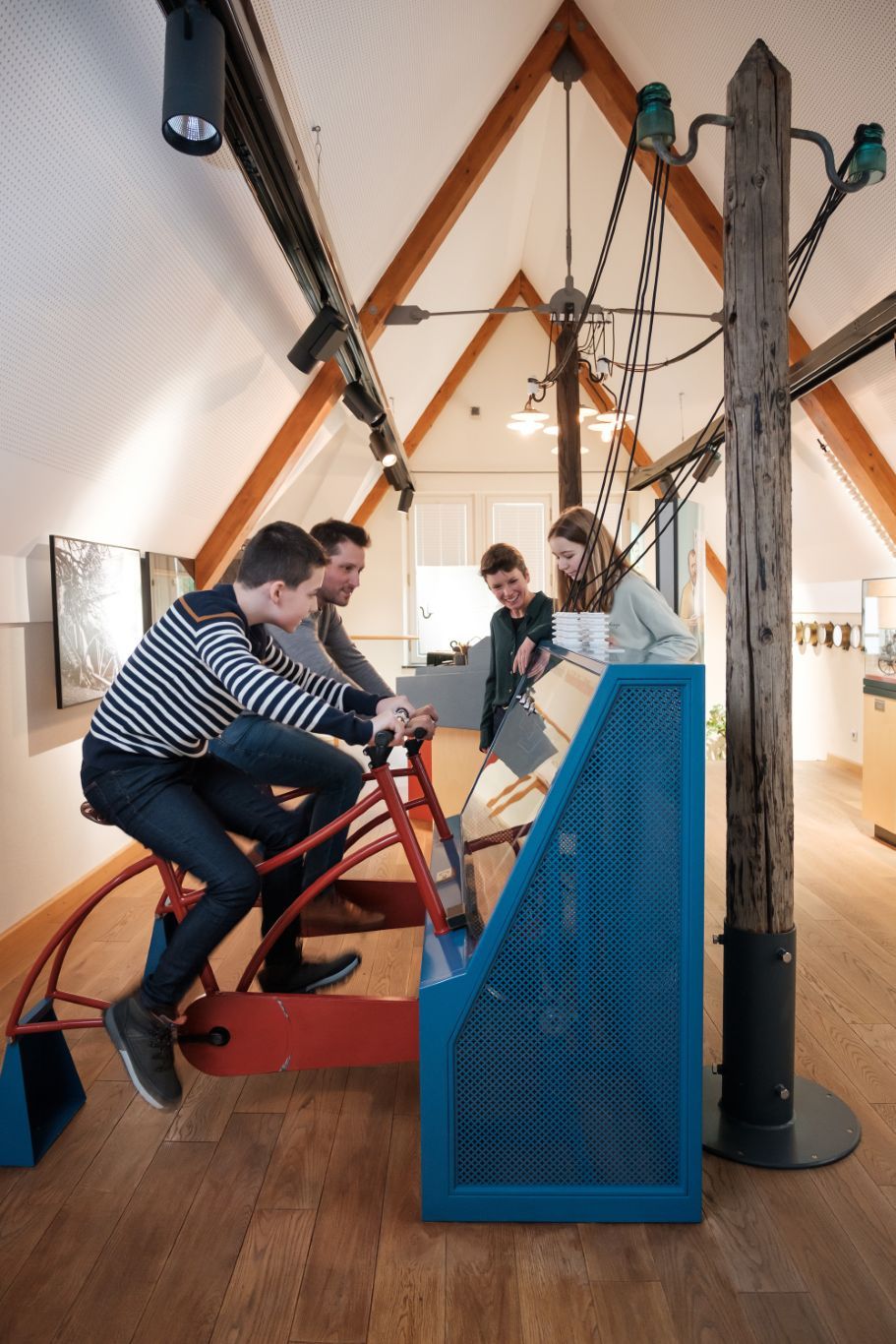 Interactieve wetenschap in het Tudor Museum in Rosport