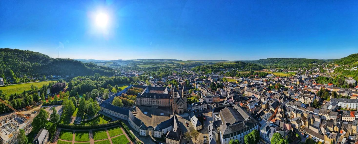 View over Echternach