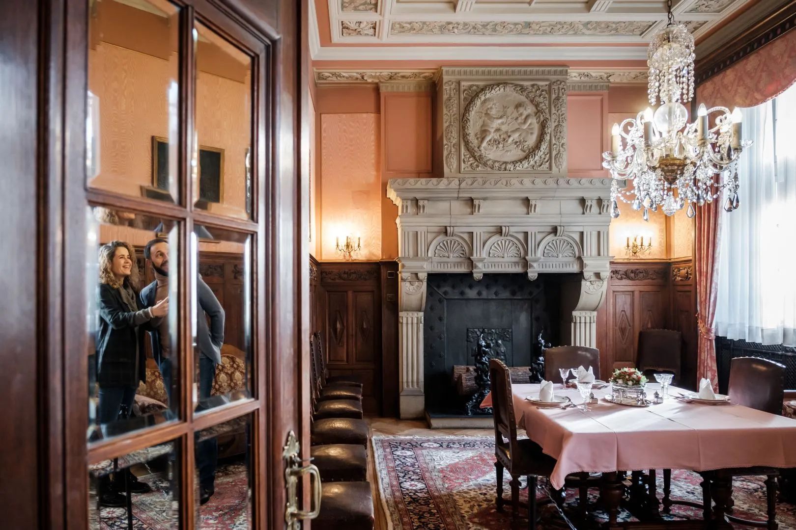 Interieur du chateau Renaissance de Beaufort