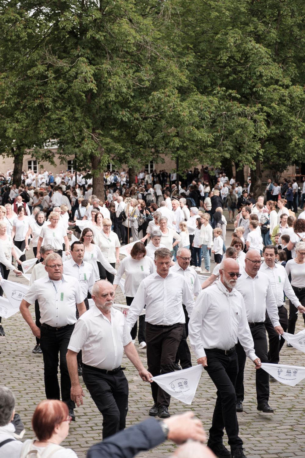 Participants à la Procession dansante d'Echternach