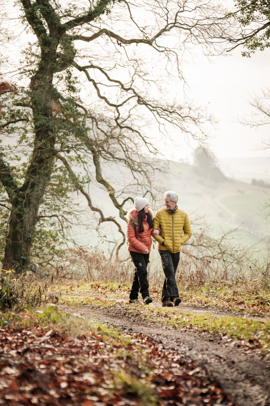 Hikers on the Mullerthal Trail Extra Tour B in Bigelbach
