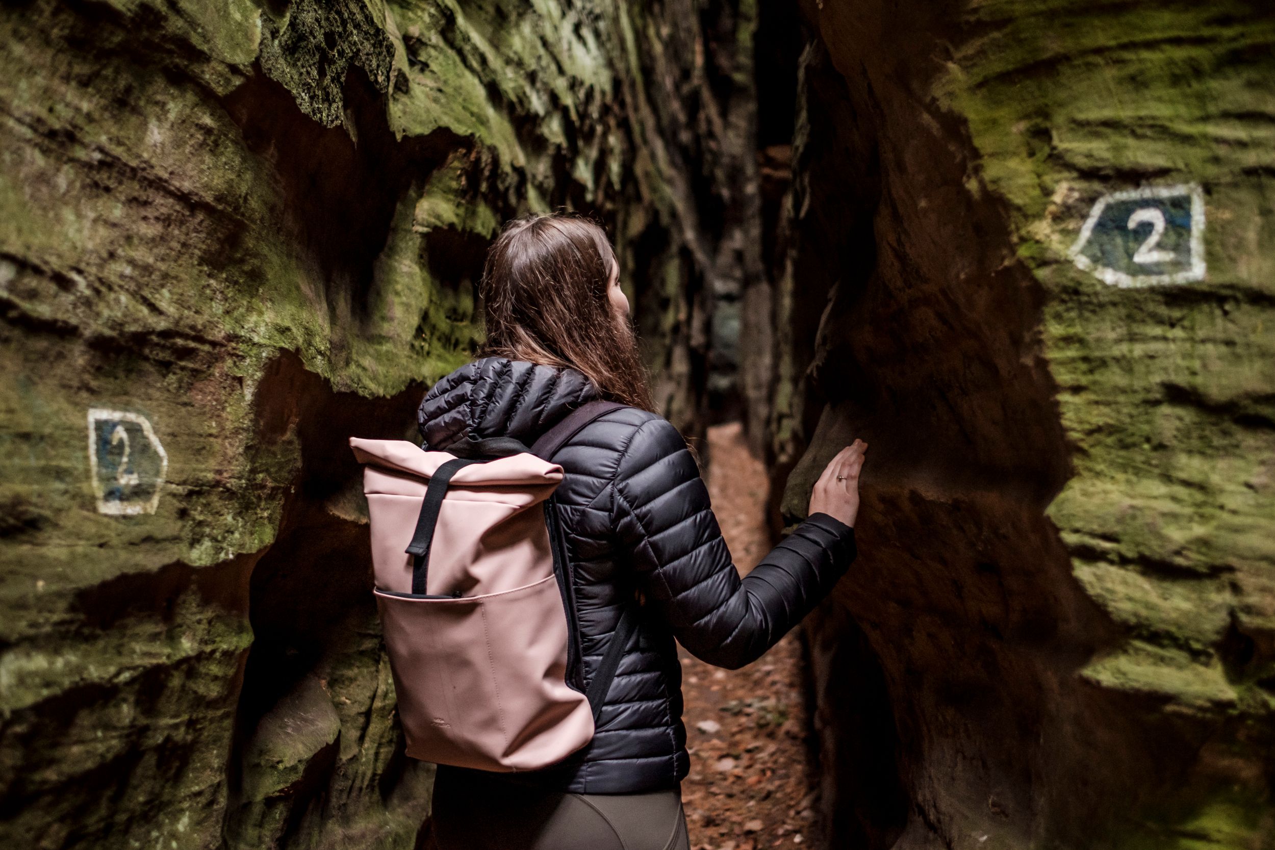 Wandelen door het rotslabyrint “Siweschleff”