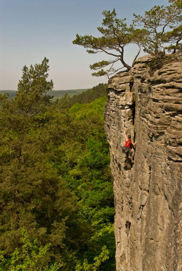 Climbing Mullerthal Region
