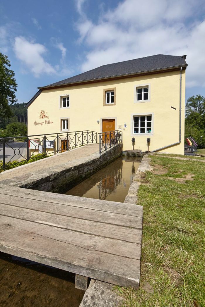 The Touristcenter Heringer Millen in the village Mullerthal