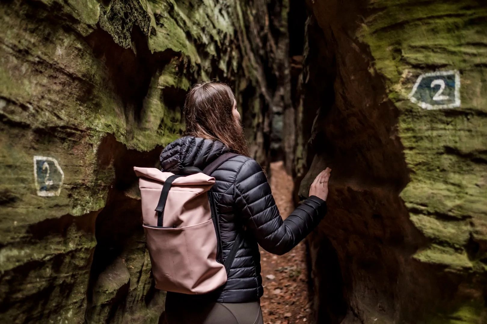 Wandelen door het rotslabyrint “Siweschleff”